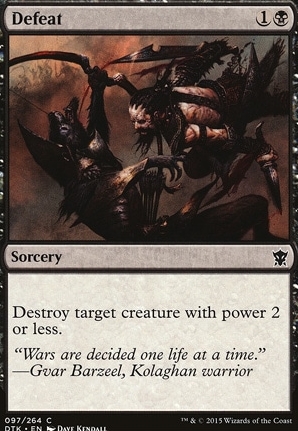 Defeat