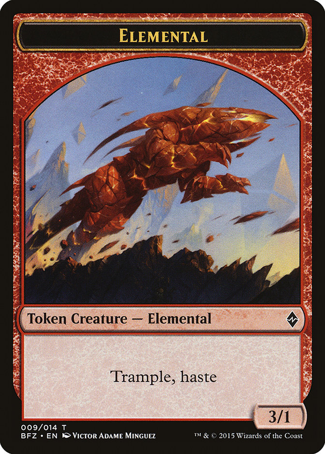 Elemental Token (Red)