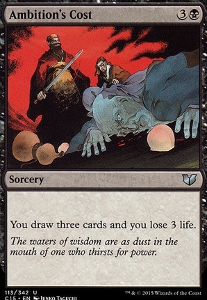 Ambition's Cost