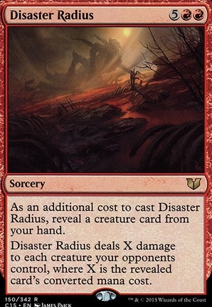 Disaster Radius