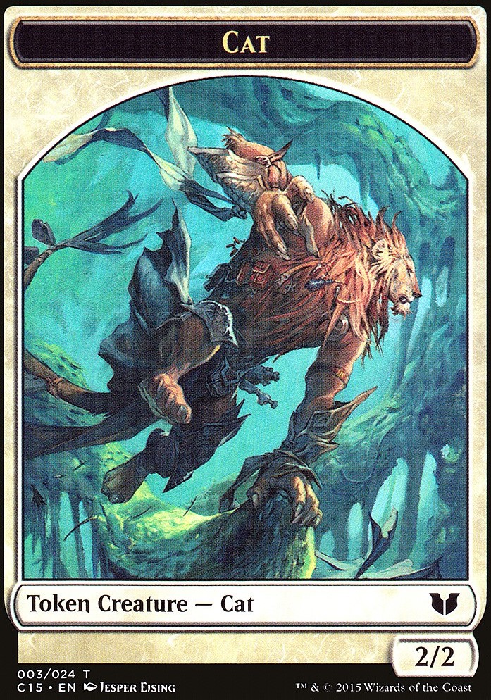 Cat Token - Spirit Token
