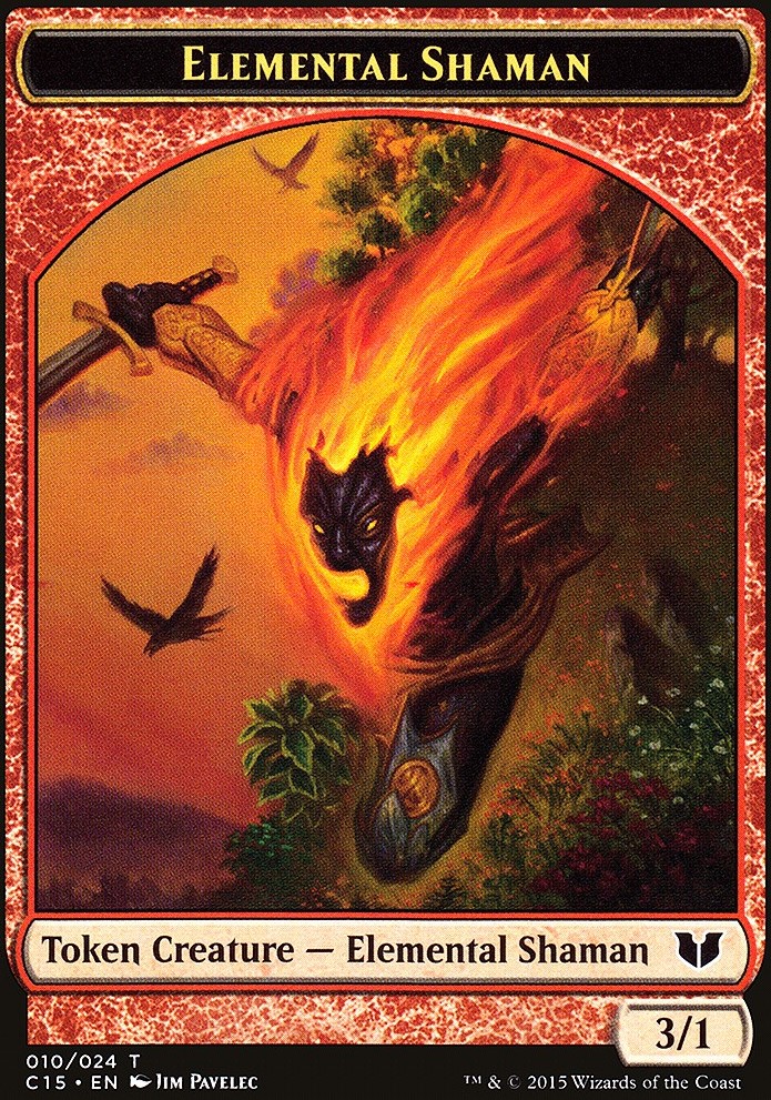 Elemental Shaman Token - Shapeshifter Token