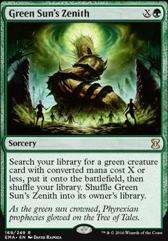 Green Sun's Zenith