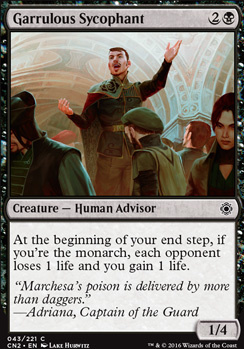 Garrulous Sycophant