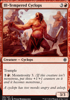 Ill-Tempered Cyclops