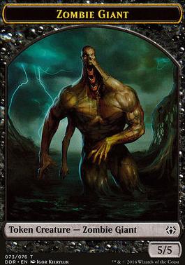Zombie Giant Token