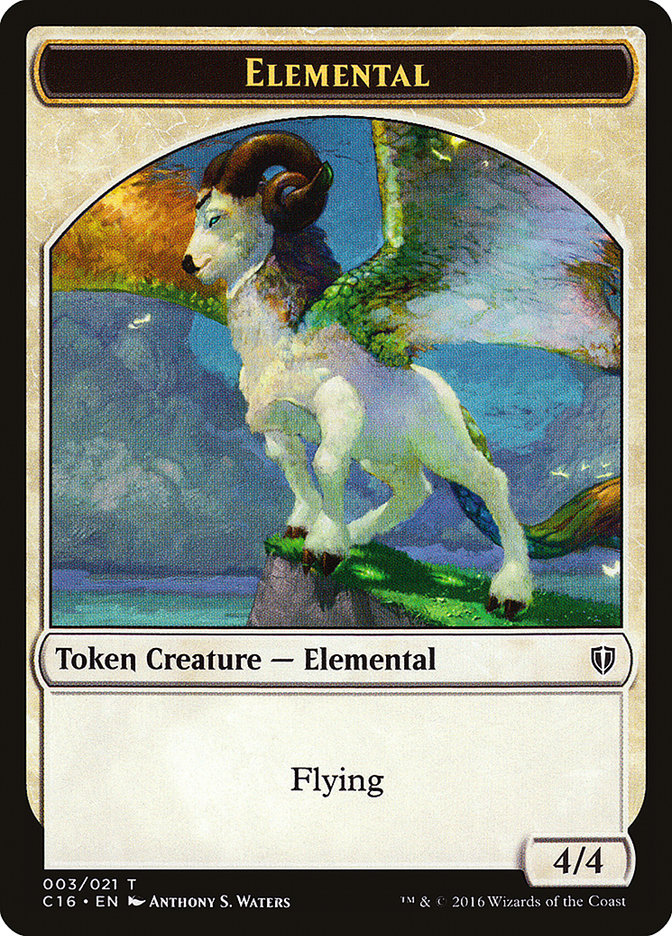 Elemental Token - Soldier Token