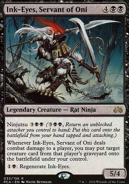 Ink-Eyes, Servant of Oni