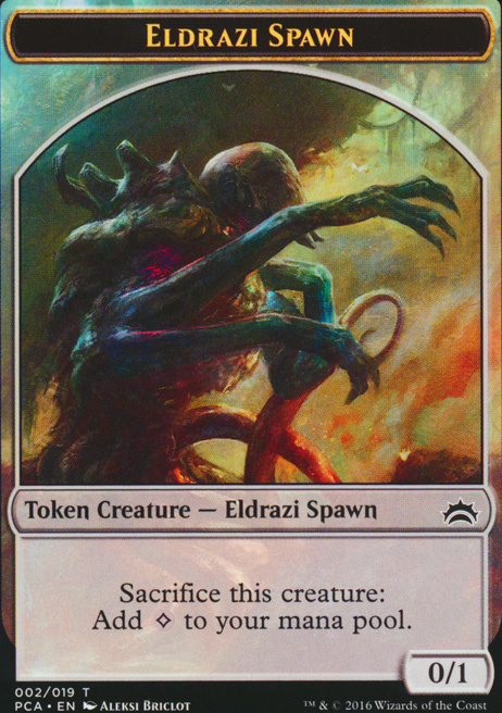 Eldrazi Spawn Token (Briclot) - Eldrazi Token (Proce)
