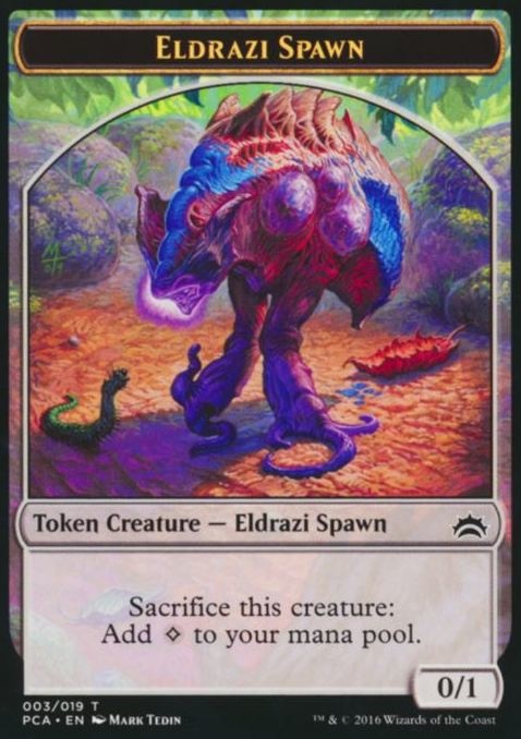 Eldrazi Spawn Token (Tedin) - Eldrazi Token (Proce)