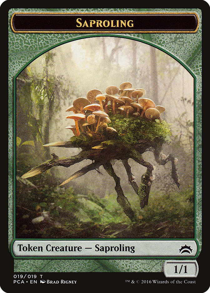 Saproling Token // Goblin Token