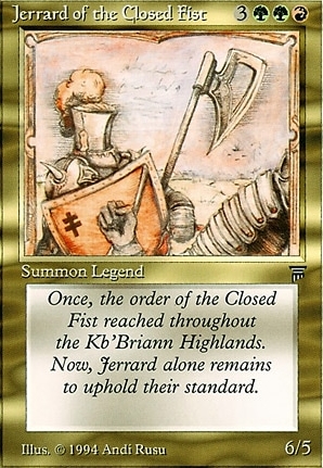 Jerrard of the Closed Fist