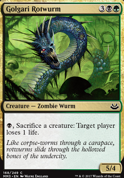 Golgari Rotwurm
