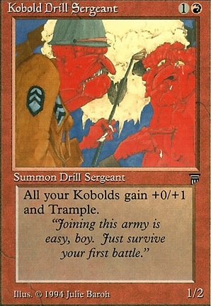 Kobold Drill Sergeant