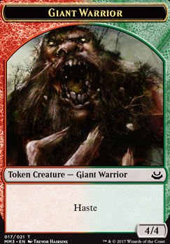 Giant Warrior Token