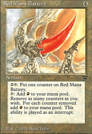 Red Mana Battery