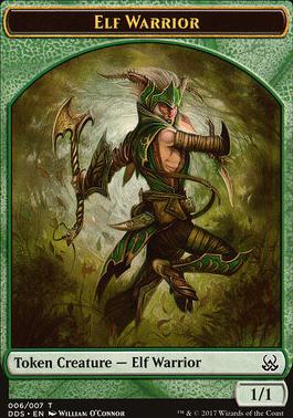 Elf Warrior Token