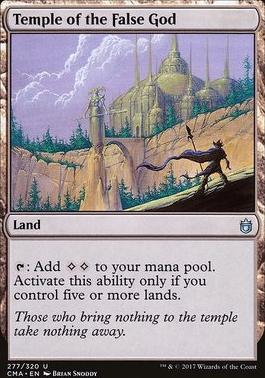 Temple of the False God