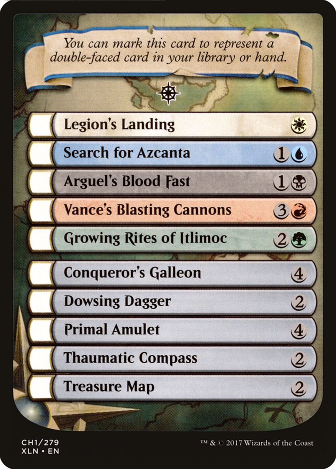 Checklist Card