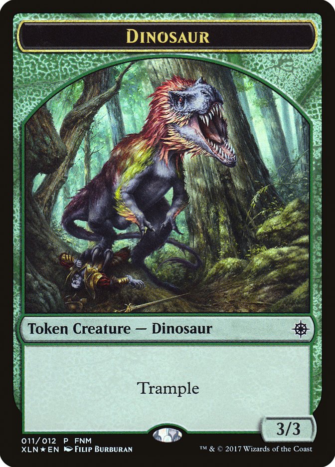 Dinosaur Token - Treasure Token