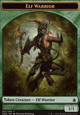 Elf Warrior Token