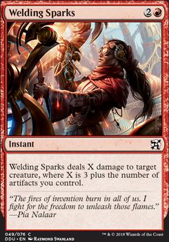 Welding Sparks