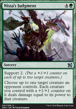 Nissa's Judgment