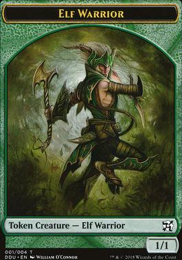 Elf Warrior Token