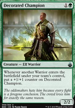 Decorated Champion