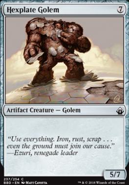 Hexplate Golem