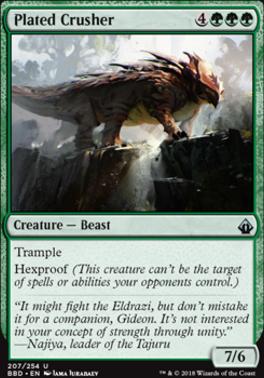 Plated Crusher
