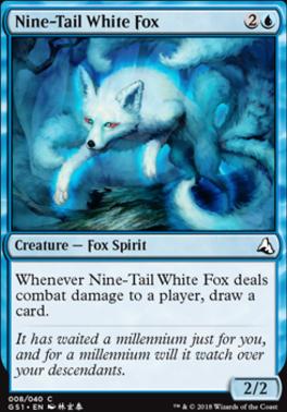 Nine-Tail White Fox
