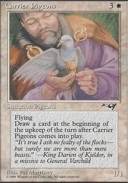 Carrier Pigeons