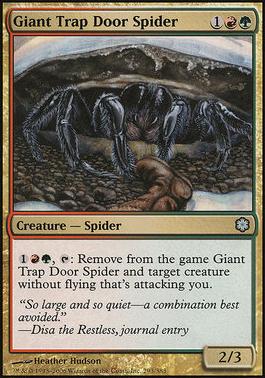 Giant Trap Door Spider