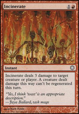 Incinerate