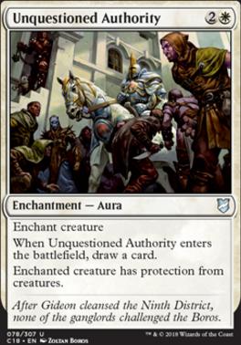 Unquestioned Authority