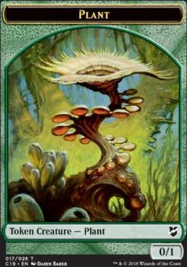 Plant Token - Cat Warrior Token