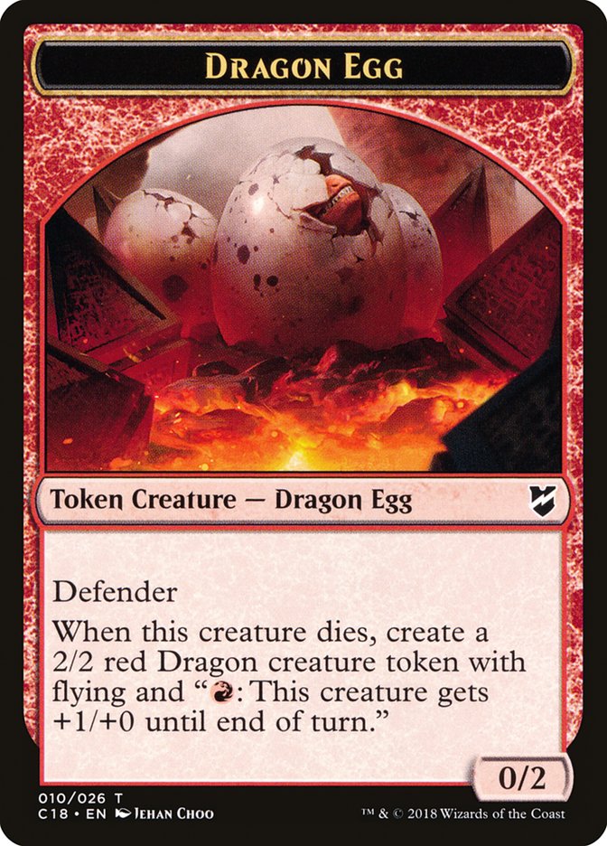 Dragon Egg Token - Dragon Token