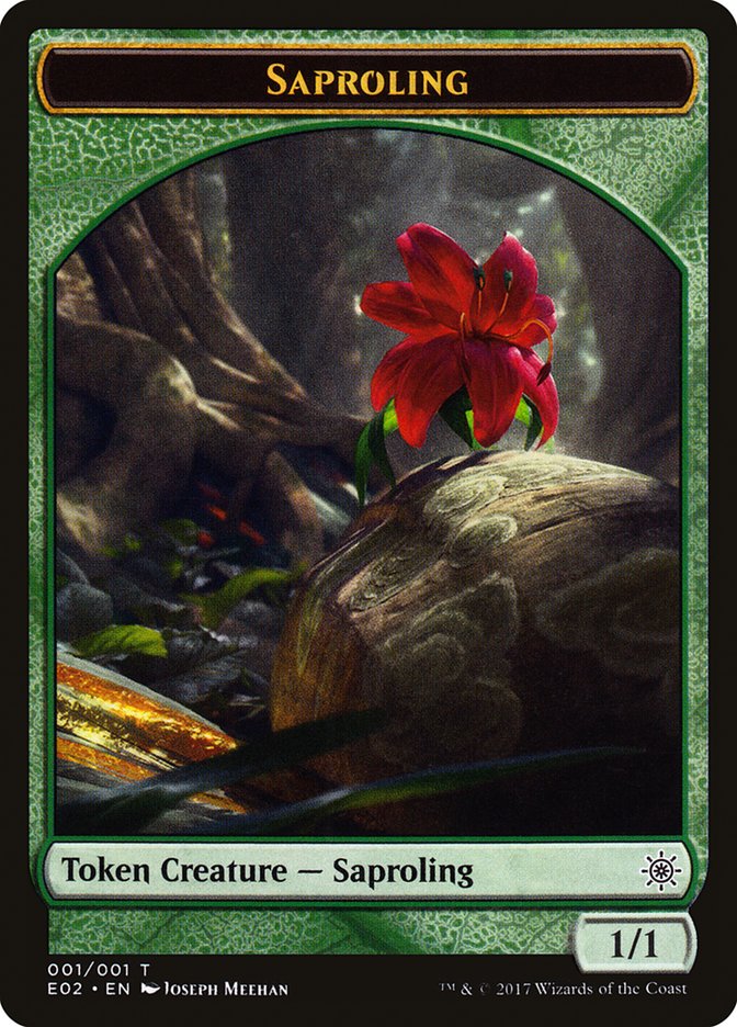 Saproling Token // Treasure Token