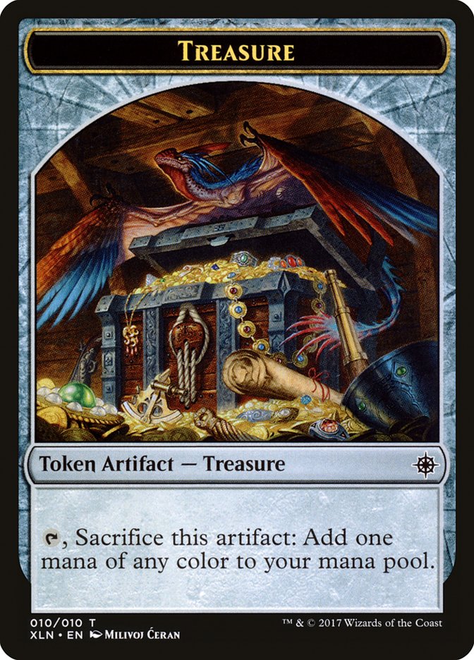 Treasure Token // Saproling Token