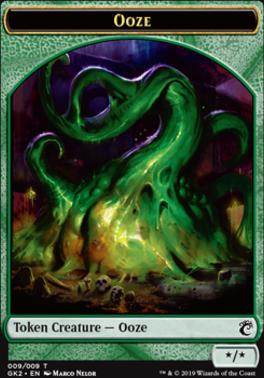 Ooze Token - Frog Lizard Token