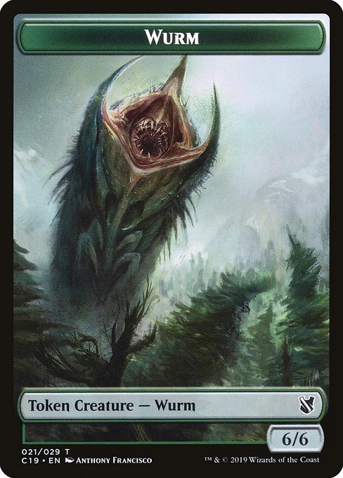 Beast Token (Allsop) - Wurm Token