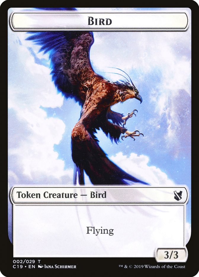 Bird Token (Schirmer) - Sculpture Token