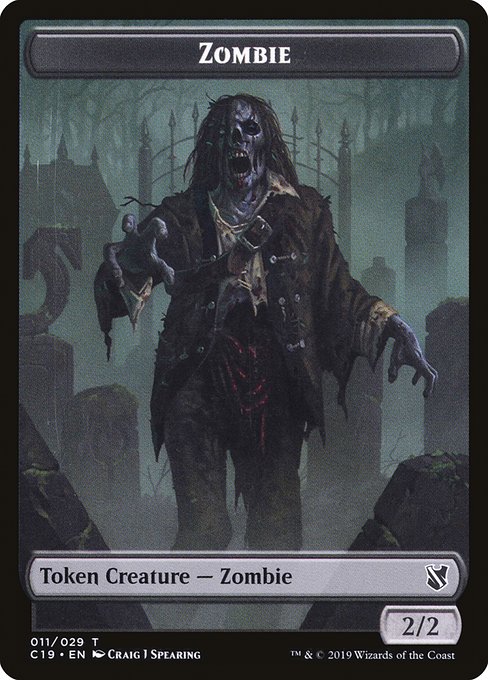 Zombie Token (Spearing) - Zombie Token (Steinbauer)
