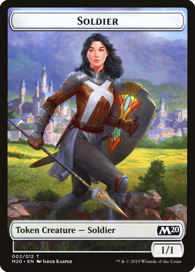Soldier Token // Zombie Token