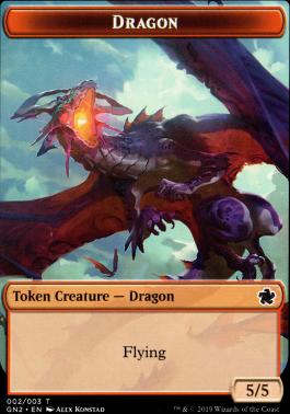 Dragon Token // Zombie Token