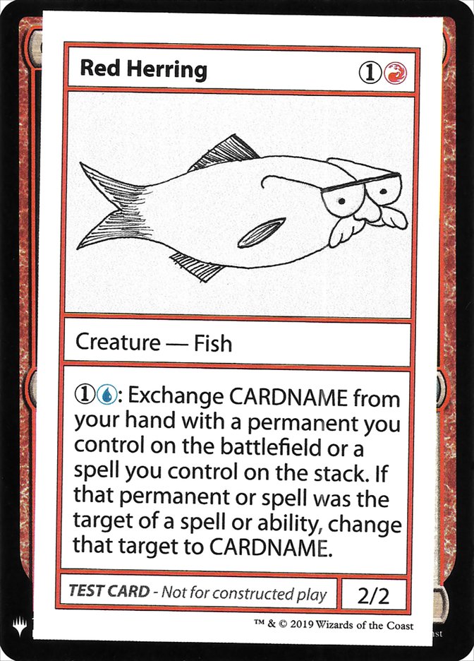 Red Herring - Test Card