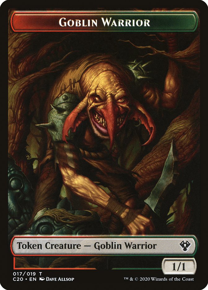 Goblin Warrior Token // Drake Token