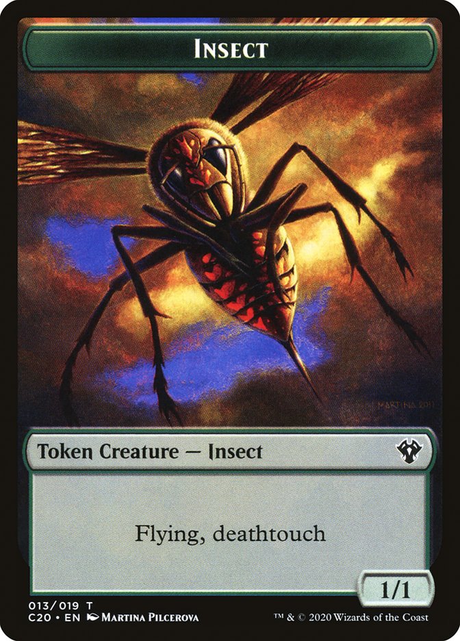 Insect Token (013) // Spirit Token