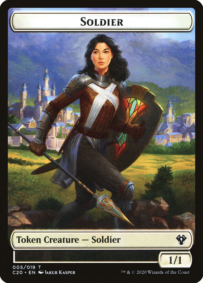 Soldier Token // Elemental Token